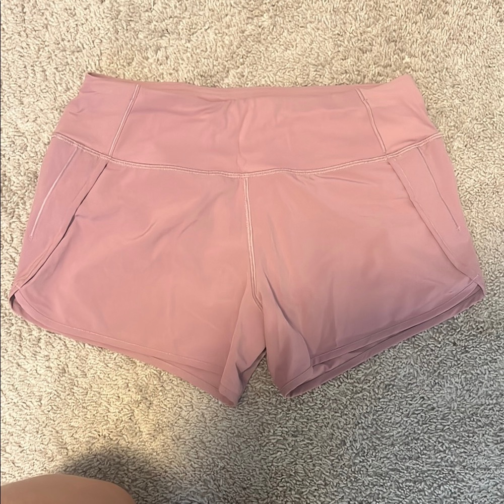 Women's Pink Athletic Shorts